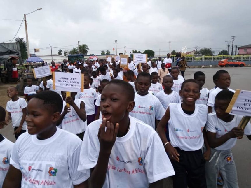 Journée de l’enfant Africain : une forte mobilisation d’enfants à Grand Bassam